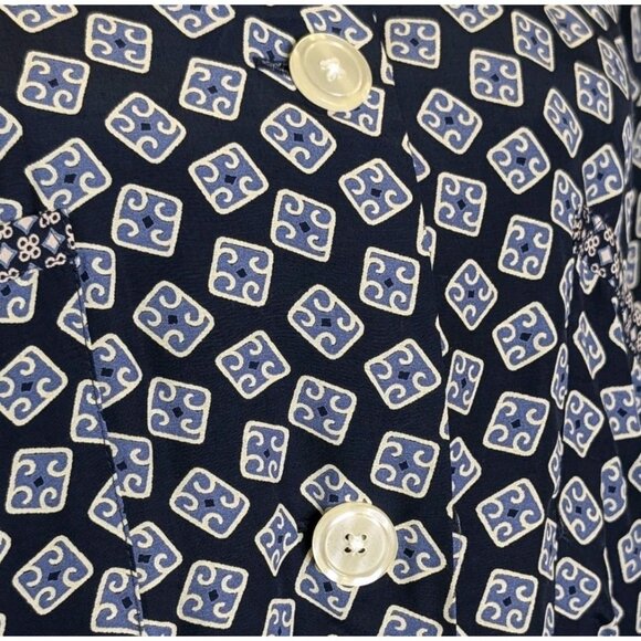 Vintage 80s 90s Banana Republic Oversized Rayon Shirt - Picture 11 of 15